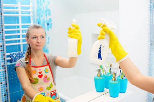 Deep cleaning service in an E17 home kitchen with detailed attention to surfaces and appliances