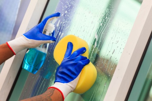 Deep carpet cleaning in an E17 household with fresh flooring